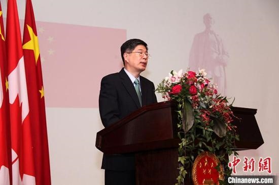資料圖：中國駐加大使叢培武。<a target='_blank' href='/'>中新社</a>記者 余瑞冬 攝
