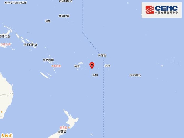 圖片來源：中國(guó)地震臺(tái)網(wǎng)官方微博。