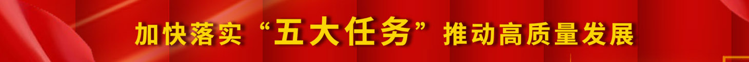 加快落實(shí)五大任務(wù)，推動(dòng)高質(zhì)量發(fā)展
