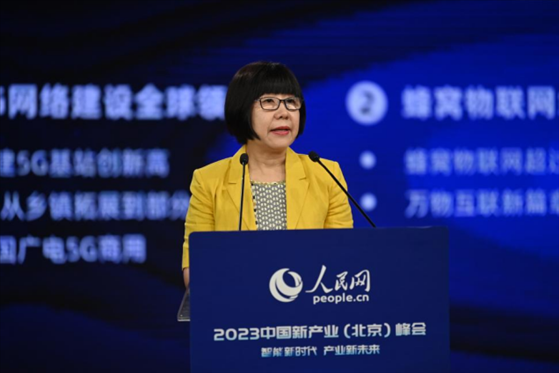人民網(wǎng)監(jiān)事會主席唐維紅。人民網(wǎng)記者 于凱攝