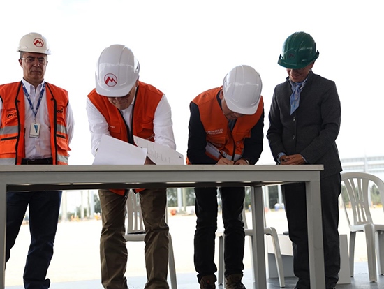 建設(shè)期開工令正式簽署。波哥大地鐵一號線項目公司供圖