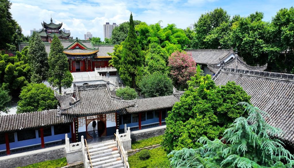 近日拍攝的陜西省漢中市博物館。新華社記者 劉瀟 攝