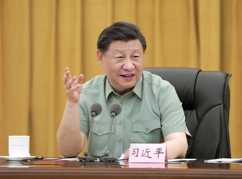 2023年7月26日，習(xí)近平到西部戰(zhàn)區(qū)空軍視察。