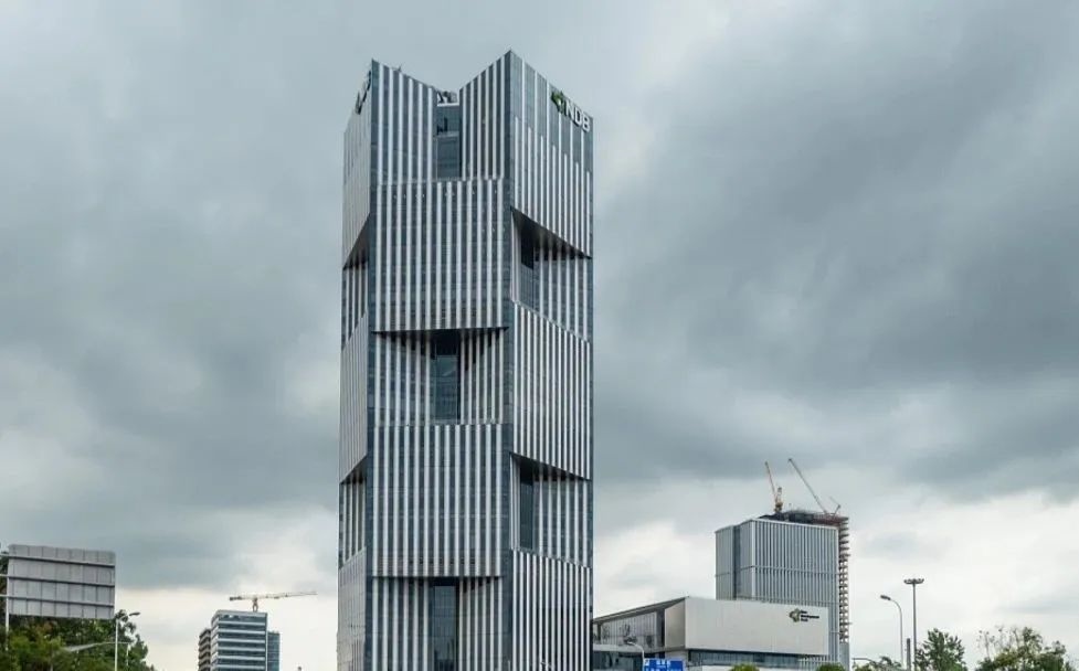 上海浦東新區(qū)，金磚國(guó)家新開(kāi)發(fā)銀行總部大樓。