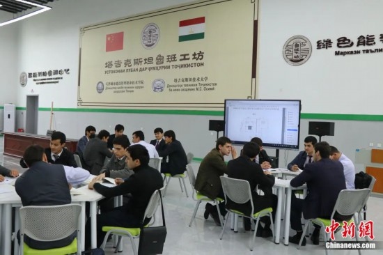 2023年4月，位于杜尚別的塔吉克斯坦魯班工坊課堂。張碩 攝