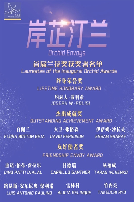 首屆蘭花獎(jiǎng)獲獎(jiǎng)?wù)呙麊巍?巴西圣保羅州立大學(xué)孔子學(xué)院供圖。（來(lái)源：人民畫報(bào)）