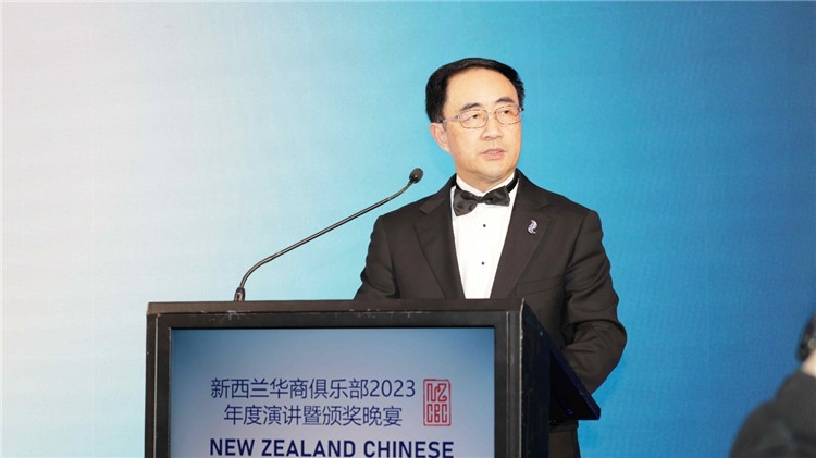 新西蘭華商聯(lián)合總會(huì)主席楊健。攝影：張凱