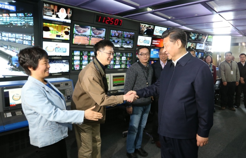 2019年1月25日，十九屆中央政治局在人民日報社就全媒體時代和媒體融合發(fā)展舉行第十二次集體學(xué)習(xí)。習(xí)近平總書記主持學(xué)習(xí)并發(fā)表重要講話。