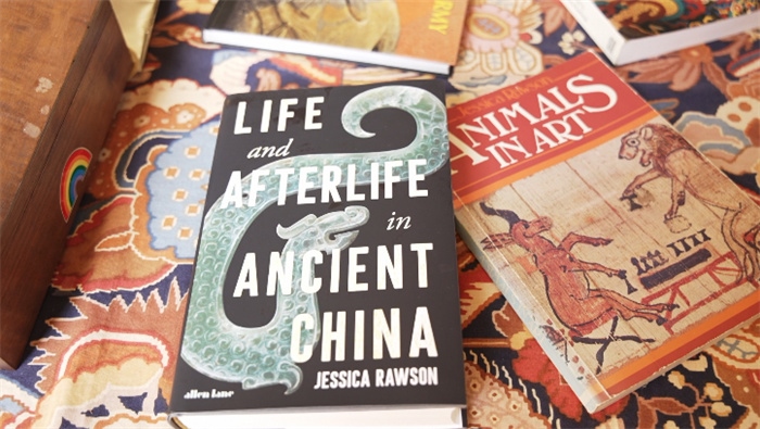 羅森教授新書《古代中國的今生與來世》。黃鏗攝