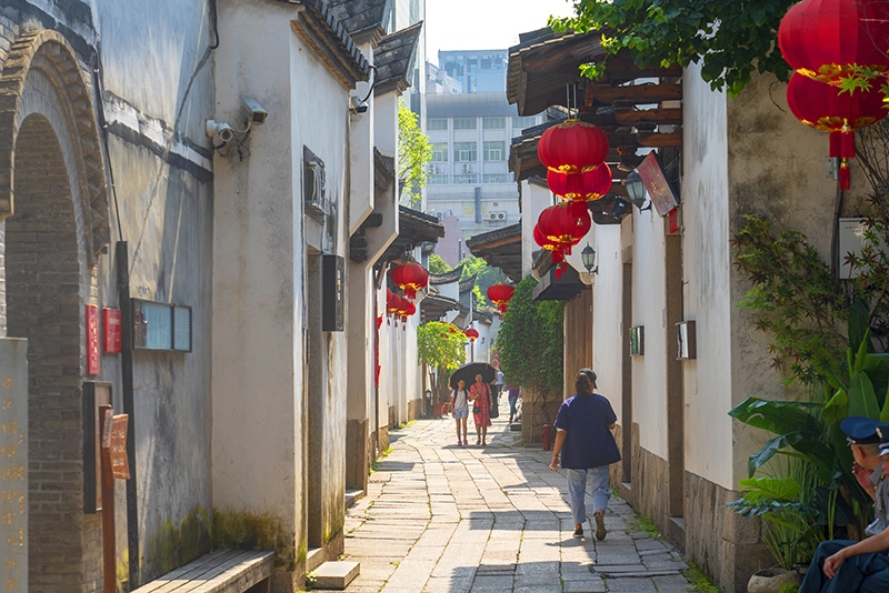 2019年6月28日，福建福州，三坊七巷風(fēng)光。