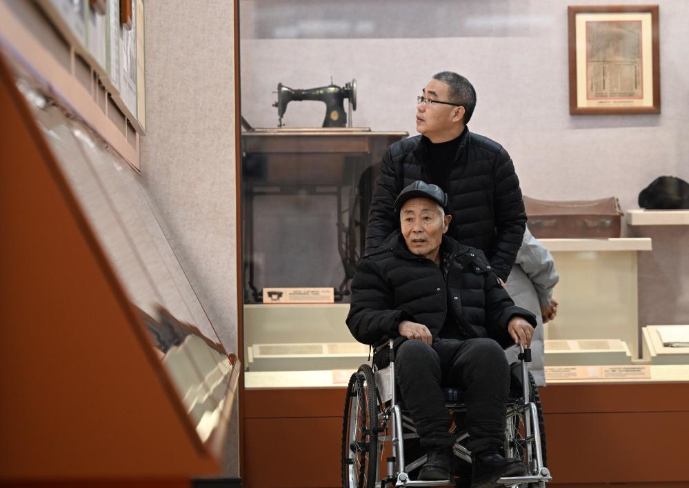 2024年1月29日，市民在平津戰(zhàn)役紀(jì)念館參觀。