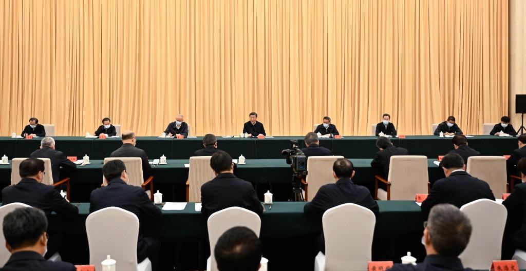2023年5月11日至12日，習(xí)近平總書記在河北考察，主持召開深入推進(jìn)京津冀協(xié)同發(fā)展座談會(huì)并發(fā)表重要講話。新華社記者 李學(xué)仁 攝