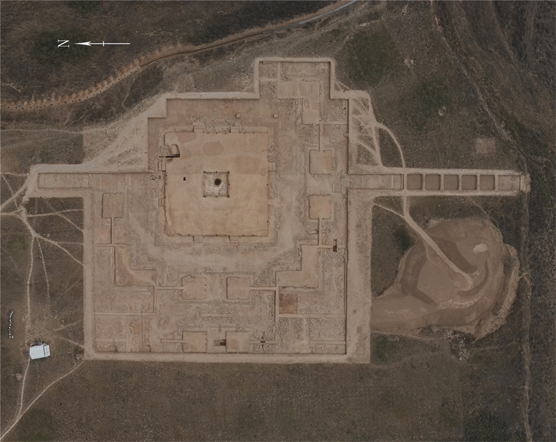 四角坪遺址平面圖。中國(guó)文物報(bào)社供圖