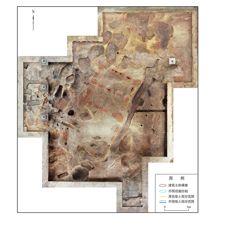 屈家?guī)X文化大型建筑F38正射影像。中國文物報社供圖