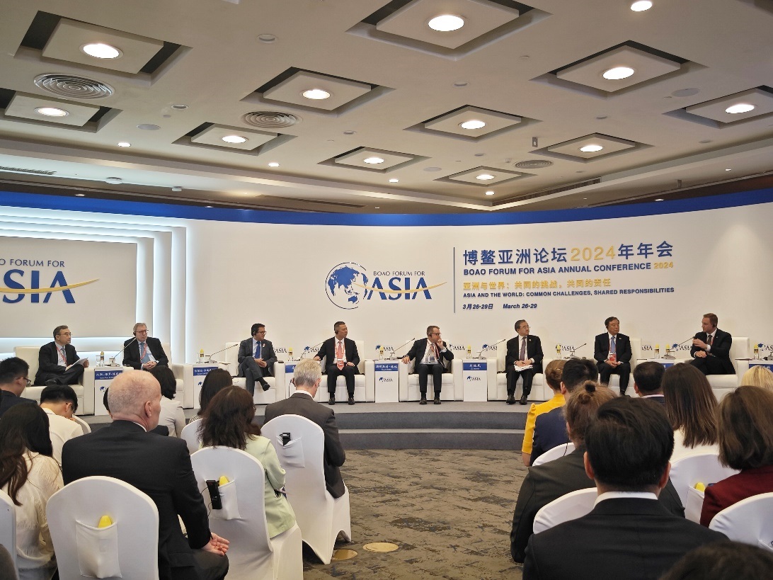 博鰲亞洲論壇2024年年會“加快應(yīng)對氣候變化行動”分論壇。
