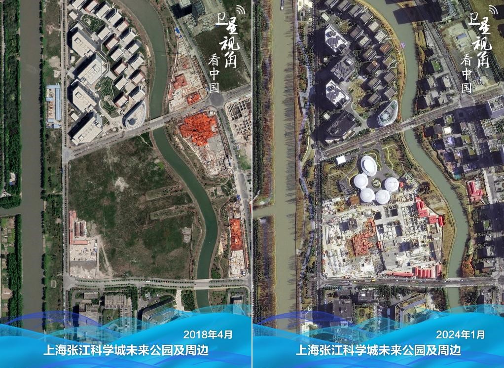 張江科學(xué)城未來公園從無到有，將打造代表人工智能發(fā)展最前沿、最高端成果的集中展示區(qū)、產(chǎn)業(yè)集聚區(qū)。
