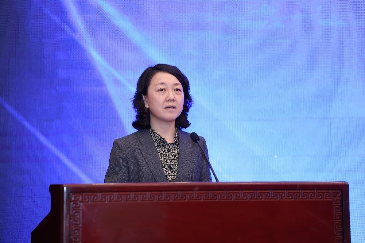 中華全國(guó)新聞工作者協(xié)會(huì)黨組成員、書記處書記吳兢致辭。主辦方供圖