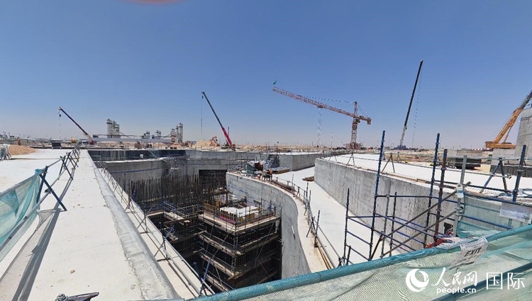 德拉伊耶門項目建設(shè)場景。艾哈邁德攝