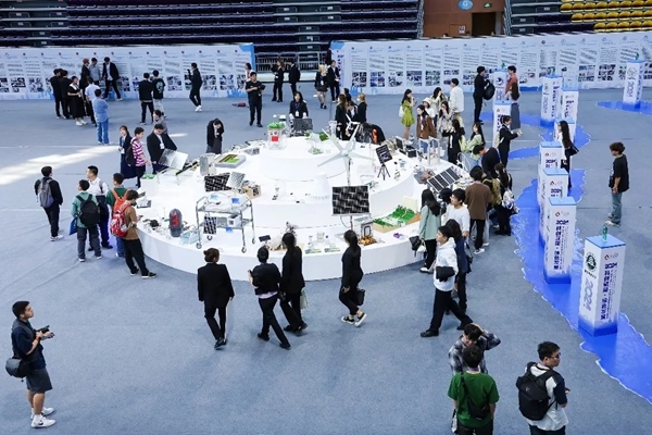 入圍決賽作品成果展。北京建筑大學(xué)供圖