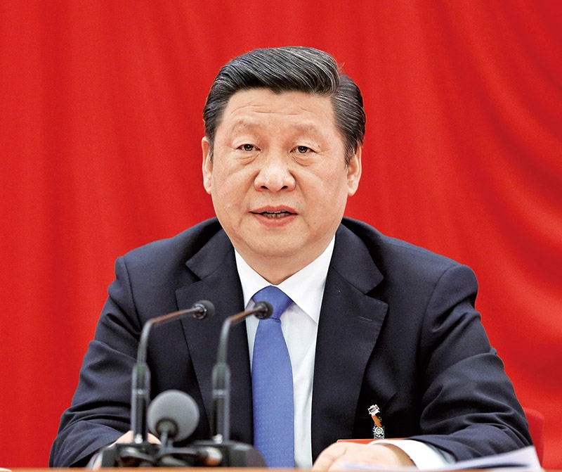中國共產(chǎn)黨第十八屆中央委員會第三次全體會議，于2013年11月9日至12日在北京舉行。全會由中央政治局主持，中央委員會總書記習(xí)近平作重要講話。 新華社記者 蘭紅光/攝