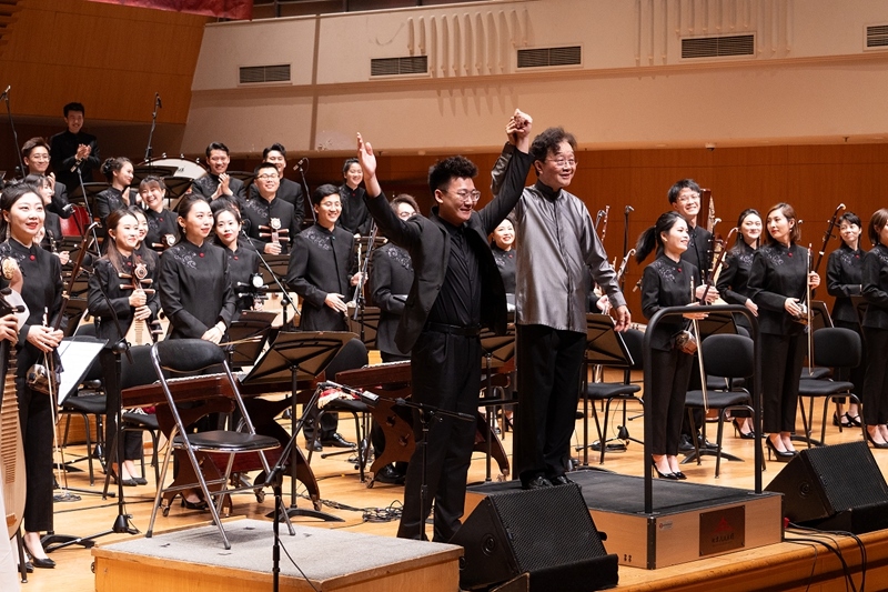 中國音樂學院第四屆學生管弦樂作曲比賽決賽音樂會上演。校方供圖