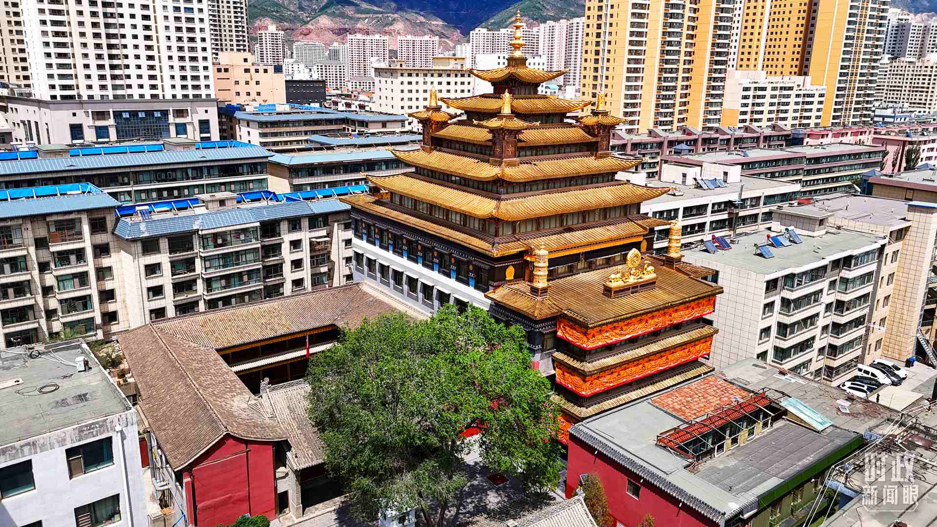 △宏覺寺。（總臺(tái)記者馬志原拍攝）