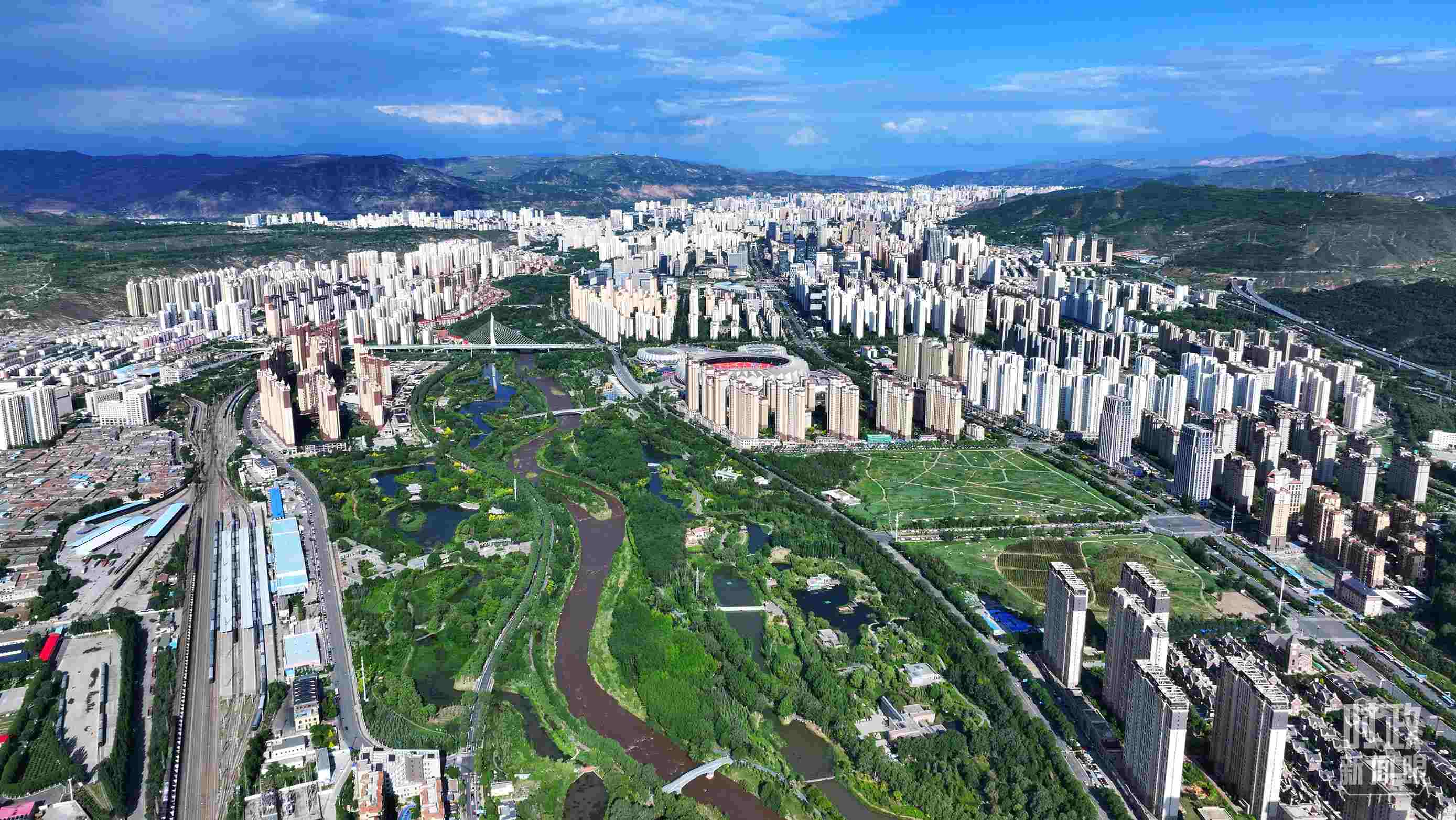 △青海西寧。（總臺(tái)央視記者范凱拍攝）