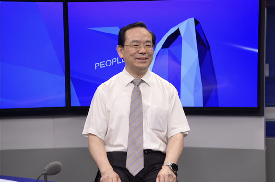 中國(guó)人民大學(xué)法學(xué)院教授、博士生導(dǎo)師楊建順。人民網(wǎng)記者 王曉嘯攝
