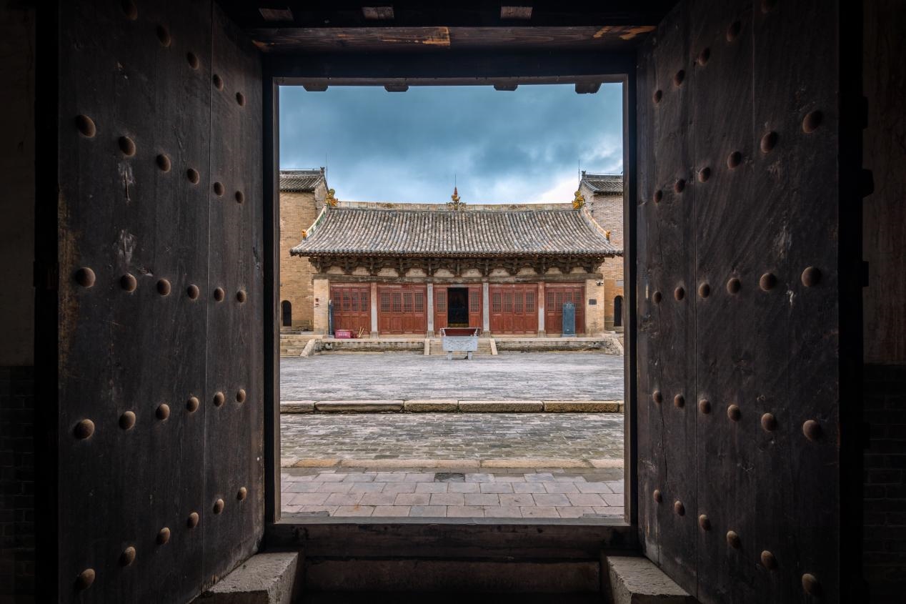 高平市崇明寺一角。蘇唐詩攝