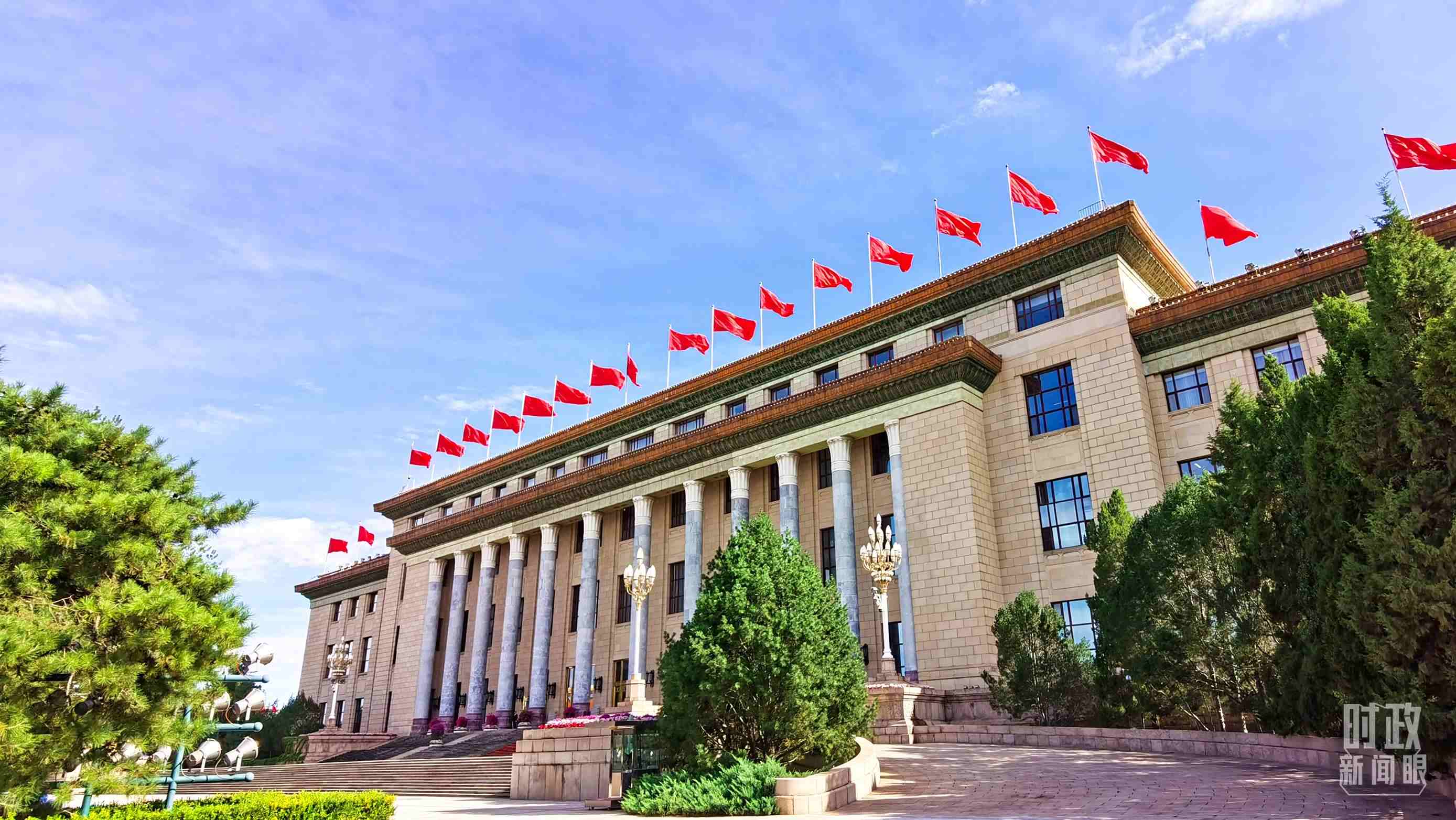 9月6日的人民大會(huì)堂。（總臺(tái)央視記者郭鴻拍攝）