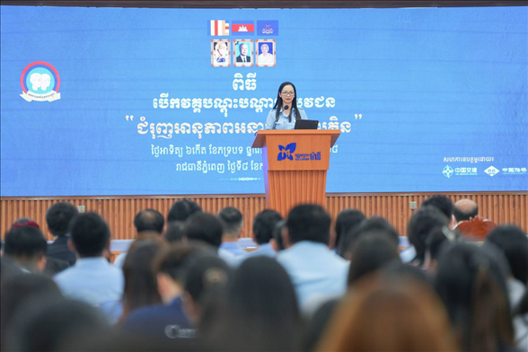 占尼莫在開幕式致辭?；顒又鬓k方供圖