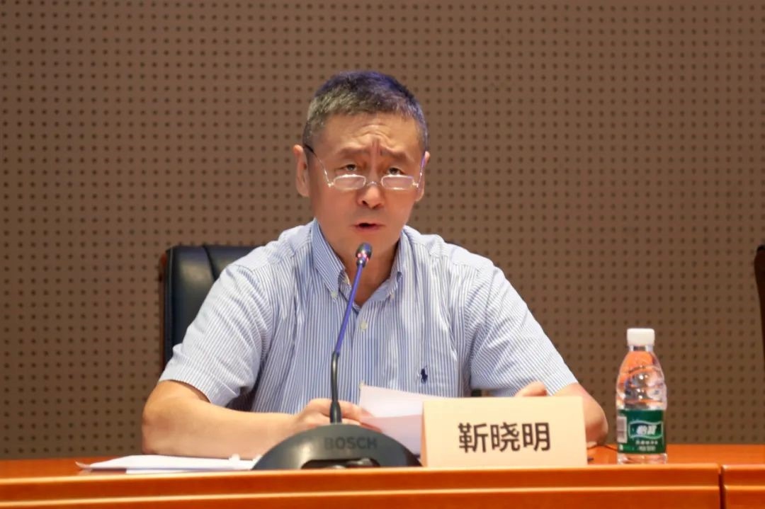 科技外交專(zhuān)家委員會(huì)主任委員、科技部國(guó)際合作司原司長(zhǎng)靳曉明致辭。主辦方供圖