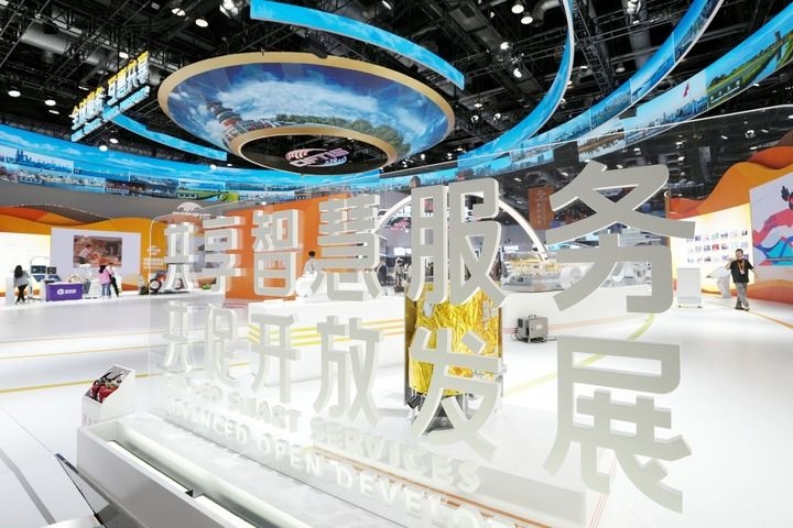 這是2024年9月11日拍攝的國家會議中心內(nèi)景。新華社記者 鞠煥宗 攝