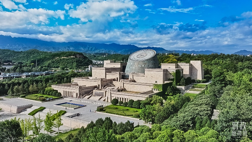 △ 寶雞青銅器博物院。（總臺(tái)記者趙振凱拍攝）