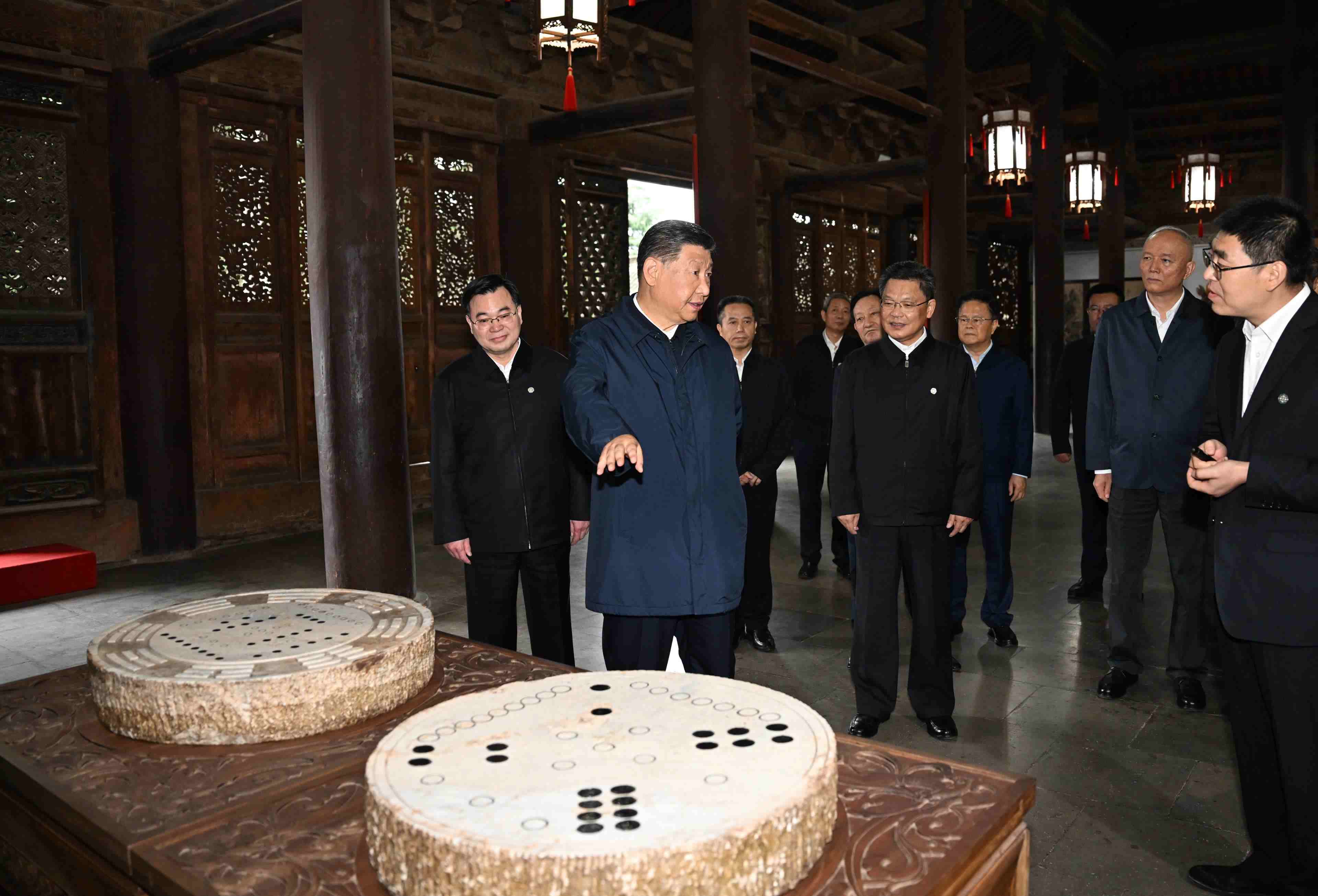 2024年9月10日，習(xí)近平總書記在甘肅天水考察了全國(guó)重點(diǎn)文物保護(hù)單位伏羲廟。