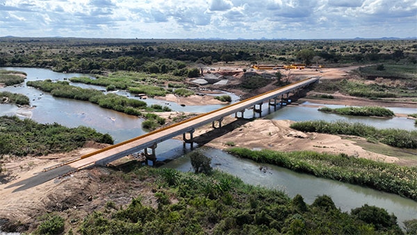 莫桑比克魯里奧大橋。中國電建供圖