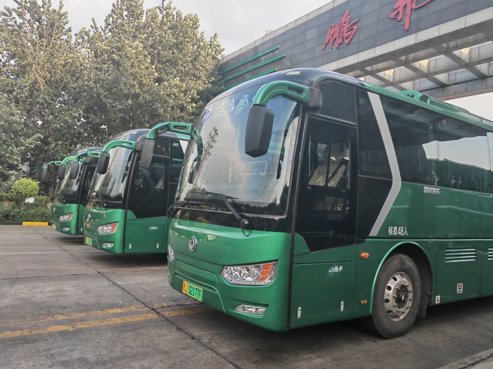 2024年9月4日拍攝的鵬飛集團(tuán)的氫能大巴車。新華社記者 王勁玉 攝