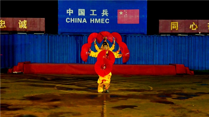 中國(guó)傳統(tǒng)文化節(jié)目表演。孫千攝
