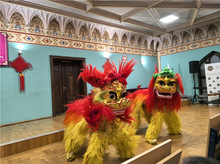 托倫雅蓋隆學(xué)院禮堂巡演現(xiàn)場(chǎng)。主辦方供圖。