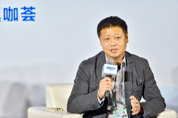星云智慧機(jī)器人副總裁李明。 人民網(wǎng) 任峰濤攝
