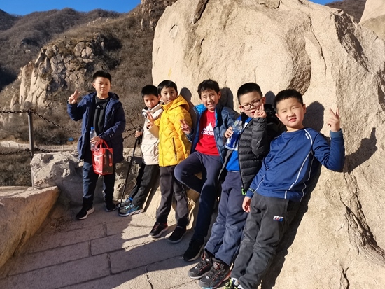 登山隊員供圖。
