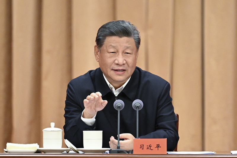 2024年10月29日，習(xí)近平在省部級主要領(lǐng)導(dǎo)干部學(xué)習(xí)貫徹黨的二十屆三中全會精神專題研討班開班式上發(fā)表重要講話。