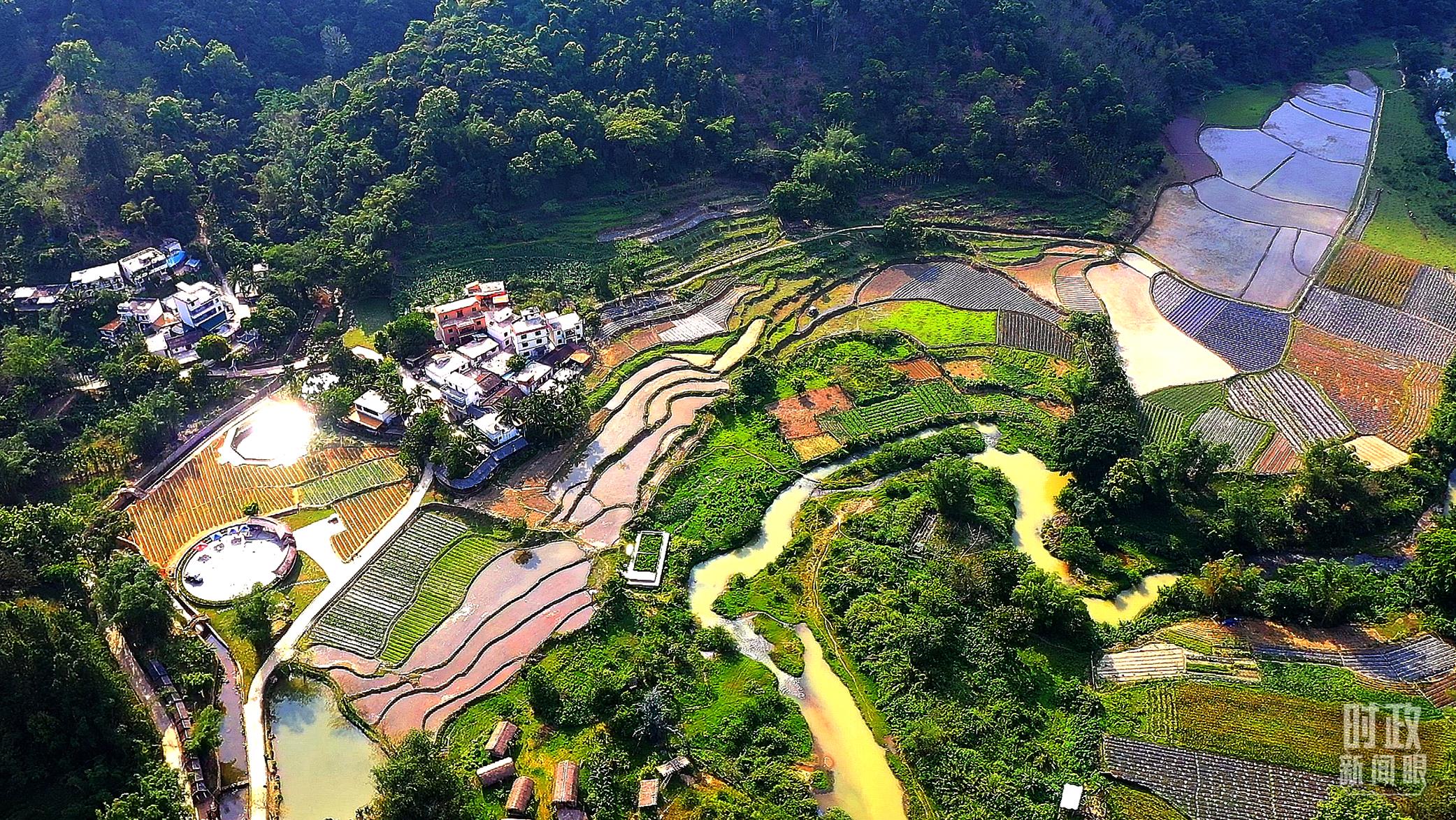 海南省五指山市水滿鄉(xiāng)毛納村。（總臺央視記者劉琦拍攝）