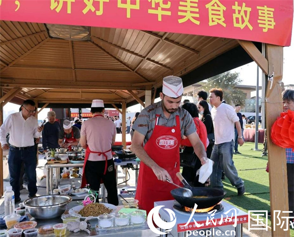 參賽一景。人民網(wǎng)記者管克江攝