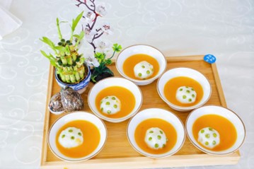 參賽作品“白雪尋蓮”。主辦方供圖