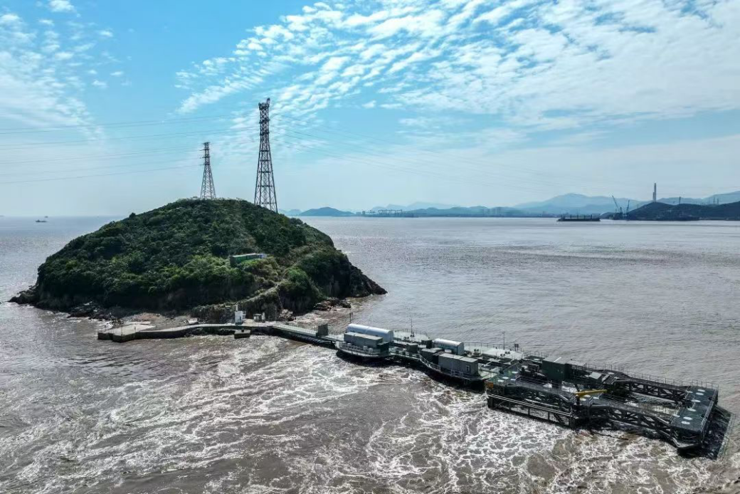 LHD潮流能發(fā)電站。受訪者供圖
