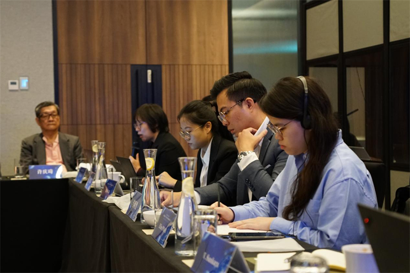 分享會現場，中馬兩國記者認真記錄。林俊揚攝